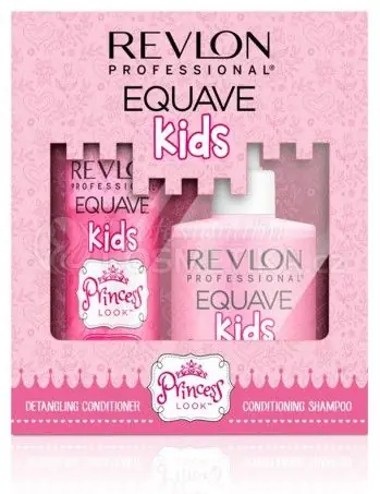 Aktuální Revlon Professional Equave Instant Beauty Princess Kids Sada - Dětský šampon 300 ml + Dětský neoplachující kondicionér 200 ml Dárková sada