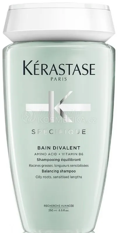 Kérastase Specifique Bain Divalent - Šamponová lázeň pro mastné kořínky 250 ml Finální Výprodej