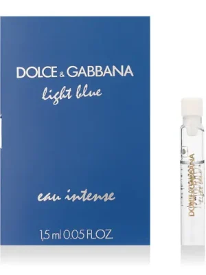 Ověřený Dolce & Gabbana Light Blue Eau Intense EDP vzorek 1.5 ml W