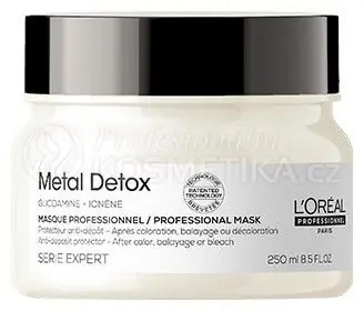 L´oréal Professionnel Serie Expert Metal Detox Mask - Maska chránící před ukládáním nežádoucích částic 250 ml Nová Kolekce