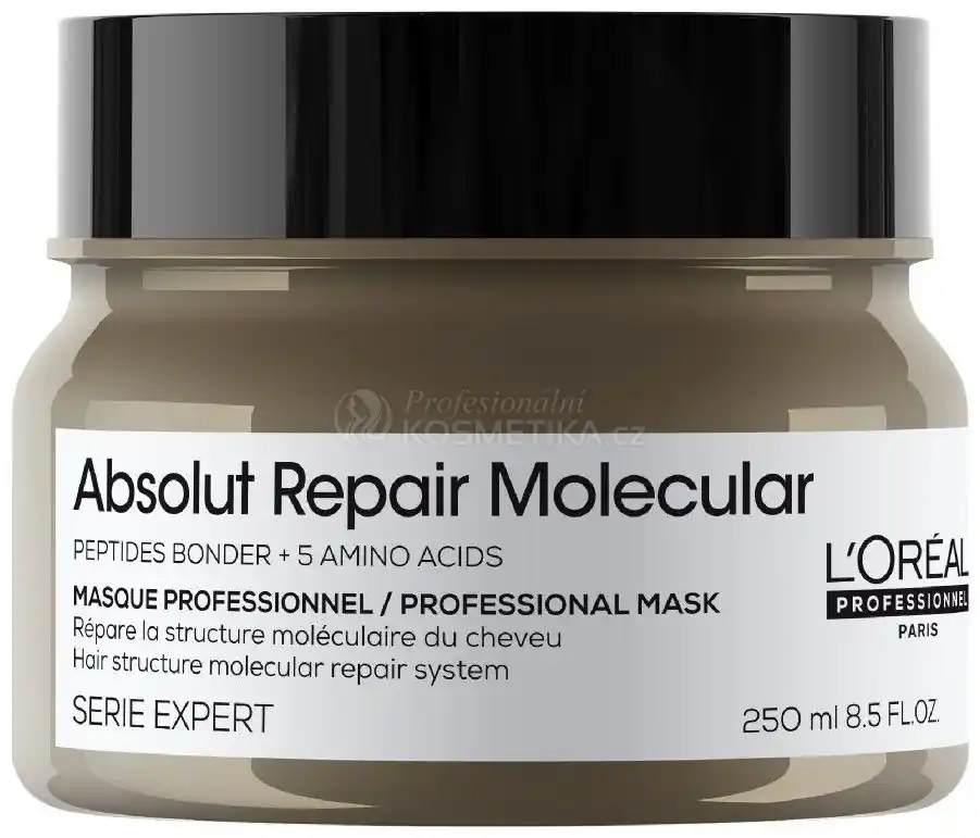 L´oréal Professionnel Serie Expert Absolut repair Molecular Mask - Oplachující maska na vlasy 250 ml Horká Nabídka