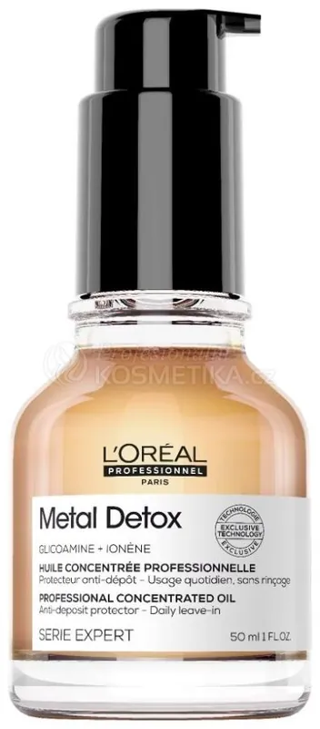 Expresní Doručení L´oréal Professionnel Serie Expert Metal Detox Huile Concentrate - Koncentrovaný olej 50 ml