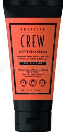 Autentický American Crew Matte Clay Cream - Krém pro okamžitou texturu 150 ml