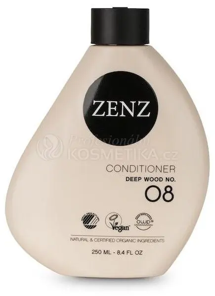 Cenová Bomba Zenz Conditioner Deep Wood no. 08 - Kondicionér pro kudrnaté a suché vlasy 250 ml