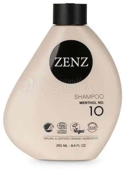 Zenz Shampoo Menthol no. 10 - Šampon pro jemné či mastící se vlasy 250 ml Přímo Od Výrobce
