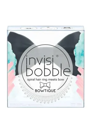 Invisibobble Bowtique Spiral Hair Ring Meets Bow (True Black) 1 ks . Cenová Bomba