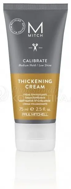Vrácení Zdarma Paul Mitchell Mitch Thickening Cream - Nezatěžující stylingový krém 75 ml