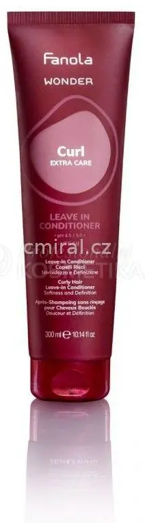 Výhodná Nabídka Fanola Wonder Curl Extra Care Leave-in Conditioner - Bezoplachový kondicionér 300 ml