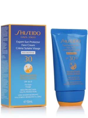 Horká Nabídka Shiseido SynchroShield Expert Sun Protector Face Cream Age Defense SPF 30 50 ml .