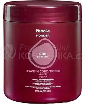 Fanola Wonder Curl Extra Care Leave-in Conditioner - Bezoplachový kondicionér 1000 ml Originální
