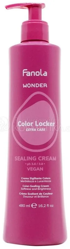 Oblíbený Fanola Wonder Color Locker Extra Care Sealing Cream - Zacelující krém 480 ml