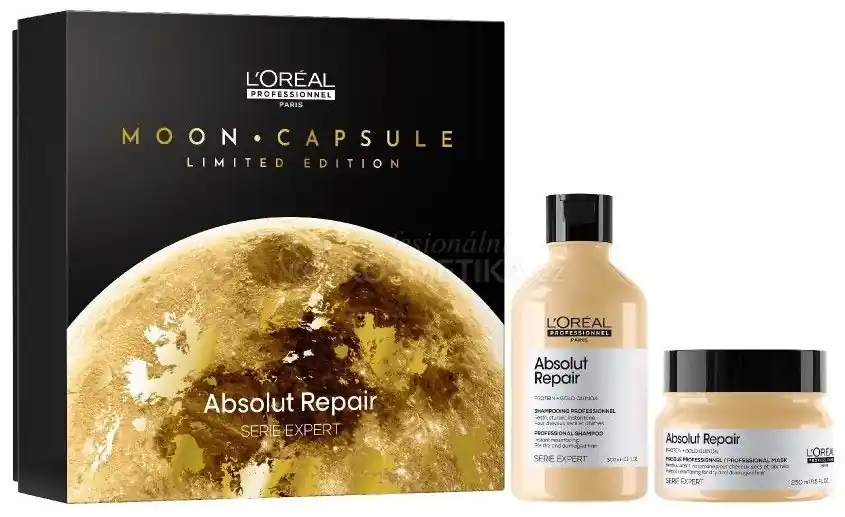 Pouze Dnes L´oréal Professionnel Serie Expert Absolut Repair Duo Vánoční Set - Šampon 300 ml + maska 250 ml Dárková sada