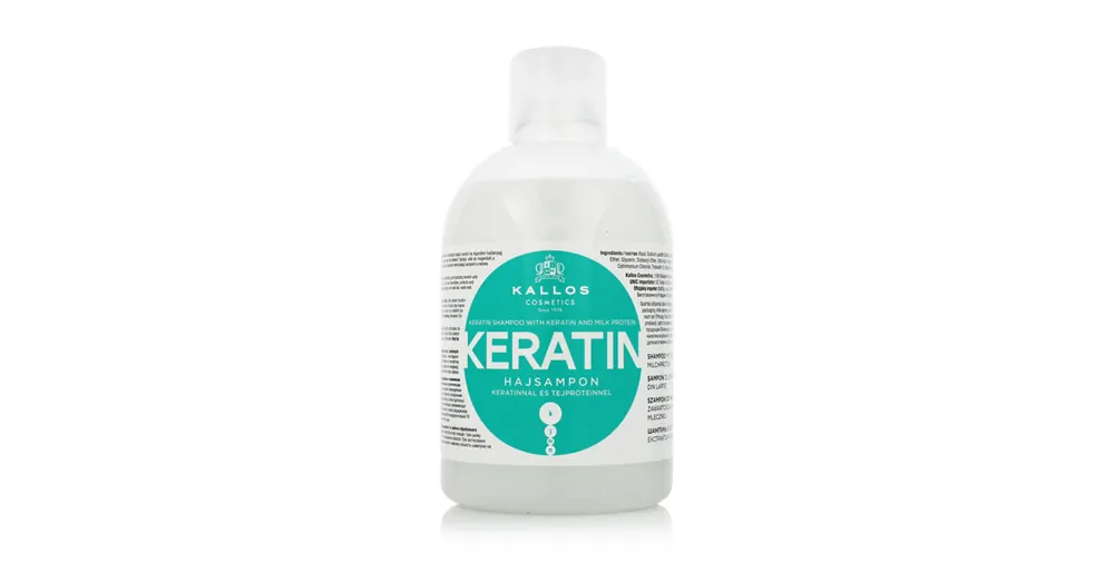 Jen Po Omezenou Doba Kallos Keratin Shampoo With Keratin And Milk Protein 1000 ml