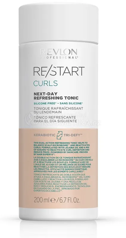 Akční Nabídka Revlon Professional Restart Curls Refreshing Tonic - Osvěžující tonikum 200 ml