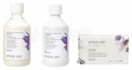 Akční Nabídka Simply Zen Sensorials Sada - Hydratační šampon 250 ml + kondicionér 250 ml + mýdlo balancing 200 g Dárková sada