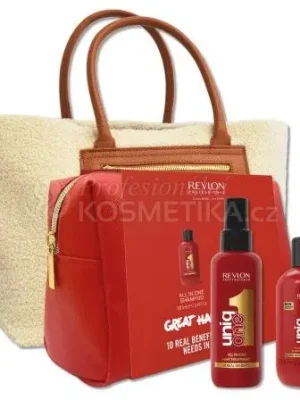 Akce Revlon Professional Uniq One Vánoční Set - Šampon 100 ml + péče 150 ml Dárková sada