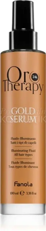 Fanola Oro Therapy Gold Serum - sérum na vlasy s 24karátovým zlatem 100 ml Jen Po Omezenou Doba