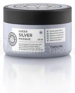 Maria Nila Sheer Silver Masque - Maska pro blond vlasy 250 ml Sezónní Sleva
