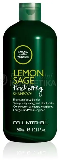 Paul Mitchell Tea Tree Lemon Sage Thickening Shampoo - Vitalizující šampon pro větší objem 300 ml Super Cena