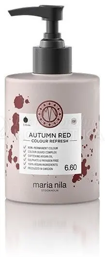 Omezená Nabídka Maria Nila Colour Refresh Autumn Red 6.60 - Odstín Autumn RED 300 ml