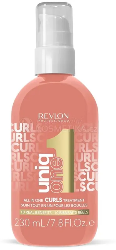 Tovární Cena Uniq One All In One Curls Treatment - Bezoplachová maska pro kudrnaté vlasy 230 ml