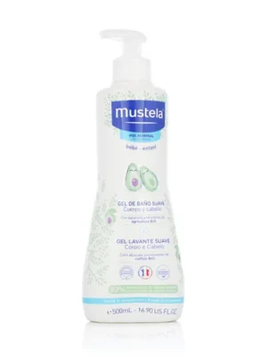 Mustela Bébé Gentle Bath Gel 500 ml Akční Nabídka