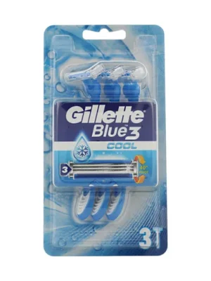Gillette Blue 3 Cool jednorázové holítko 3 ks M Bezpečná Platba