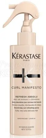 Kérastase Curl Manifesto Refresh Absolu - Osvěžující sprej pro vlnité a kudrnaté vlasy 190 ml Jen Po Omezenou Doba
