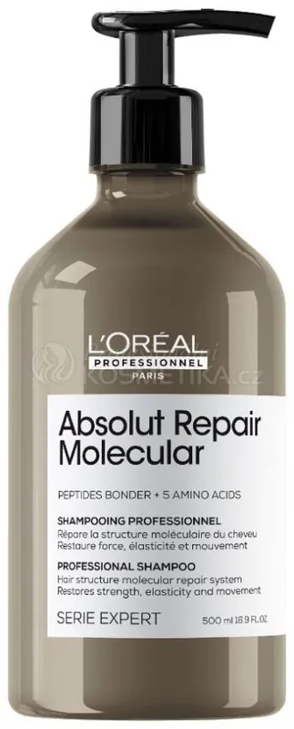 L´oréal Professionnel Absolut Repair Molecular Shampoo - Šampon pro poškozené vlasy 500 ml Značkový