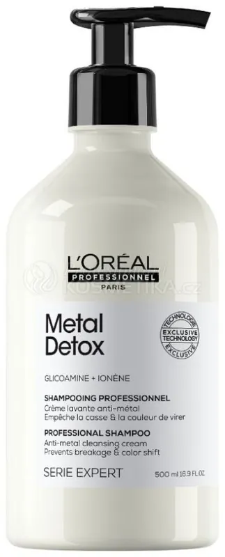 L´oréal Professionnel Metal Detox Shampoo - Čistící šampon 500 ml Objednat Nyní