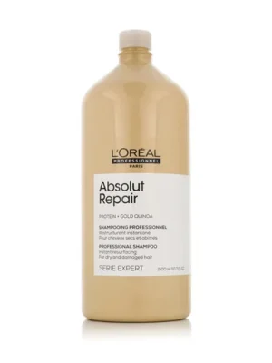 Oblíbený L'Oréal Professionnel Serie Expert Absolut Repair Protein + Gold Quinoa Shampoo 1500 ml