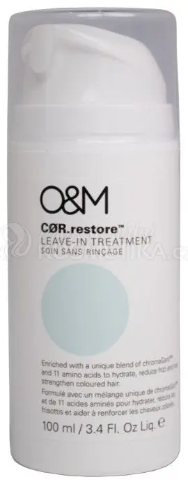 O&M Cor Restore Leave-In Treatment - Vlasová péče 100 ml Výhodná Nabídka