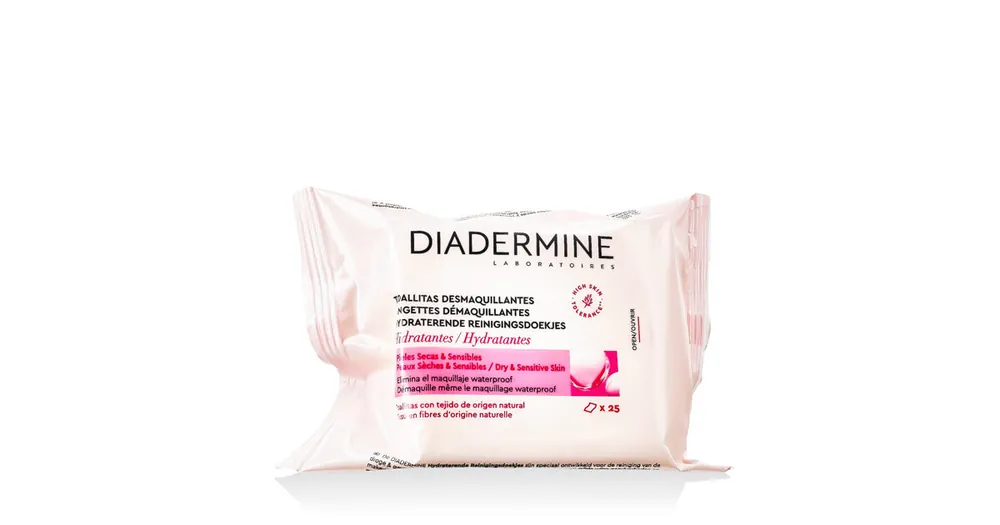 Rychlé Dodání Diadermine Laboratoires Cleansing Towels Hydrating 25 ks