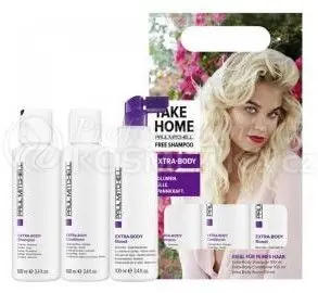Paul Mitchell Extra-Body Take Home Sada - Šampon 100 ml + kondicionér 100 ml + sprej 100 ml Dárková sada Nejlepší Cena