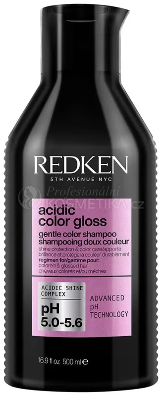 Redken Acidic Color Gloss Shampoo - Hydratační šampon pro barvené vlasy 500 ml Ihned K Objednání