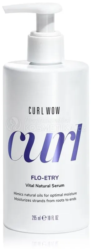 Color Wow Flo Entry Rich Natural Supplement - Olejové sérum na kudrnaté vlasy 295 ml Doprava Zdarma
