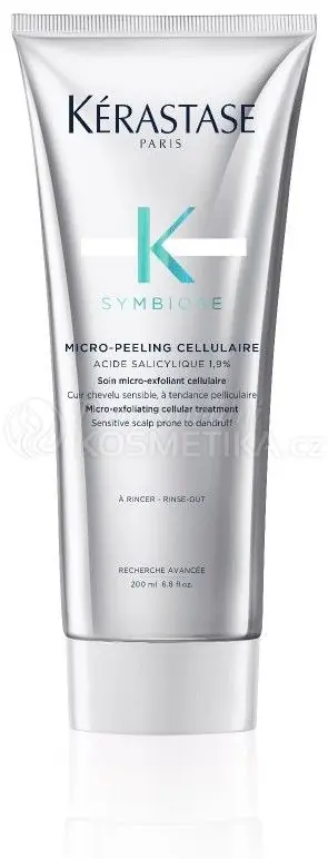 Kérastase Symbiose Micro-pelling Cellulaire - Mikropeeling pro citlivou pokožku hlavy 200 ml Ověřený