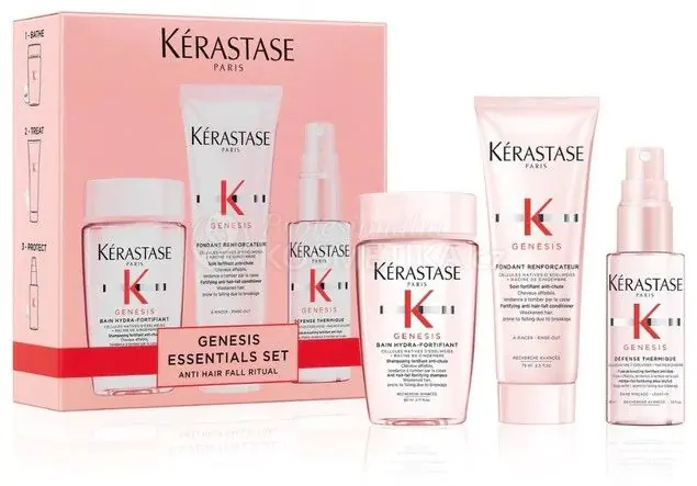 Kérastase Genesis Travel Set - Šampon 80 ml + sérum 45 ml + péče 75 ml Dárková sada Kup Teď