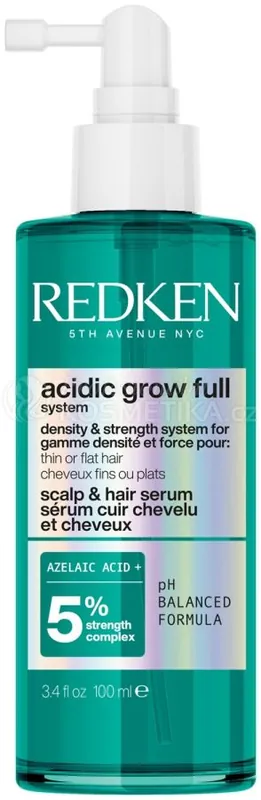 Autentický Redken Acidic Grow Full System Serum - Bezoplachový sérum 100 ml