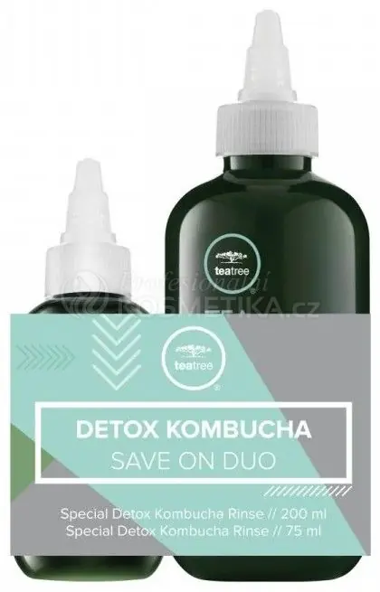 Vrácení Zdarma Paul Mitchell Tea Tree Detox Kombucha Save Duo - Detoxikační sérum 200 ml + detoxikační sérum 75 ml Dárková sada
