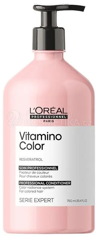 L´oréal Professionnel Serie Expert Vitamino Color Conditioner - Péče pro zářivou barvu vlasů 750 ml Super Cena