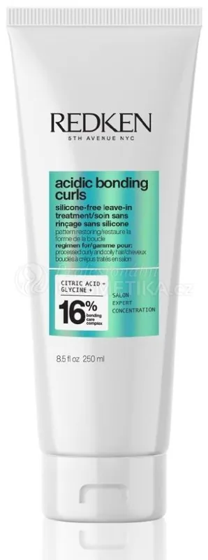 Redken Acidic Bonding Curls Leave-in Treatment - Bezoplachová péče pro kudrnaté vlasy 250 ml Časově Omezené