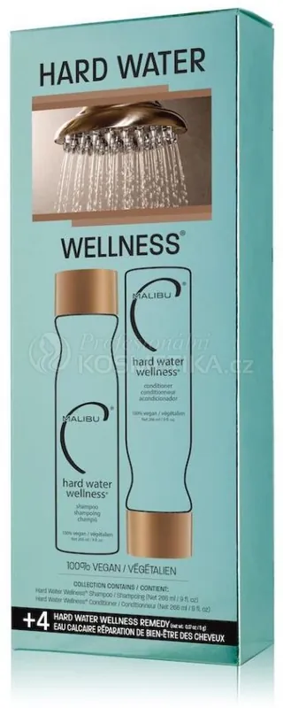 Malibu C Hard Water Wellness® Collection - Šampon 266 ml + kondicionér 266 ml Dárková sada Přímo Od Výrobce