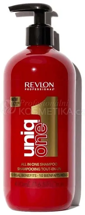 Dokud Zásoby Vydrží Revlon Professional Uniq One Shampoo - Šampon pro všechny typy vlasů 490 ml