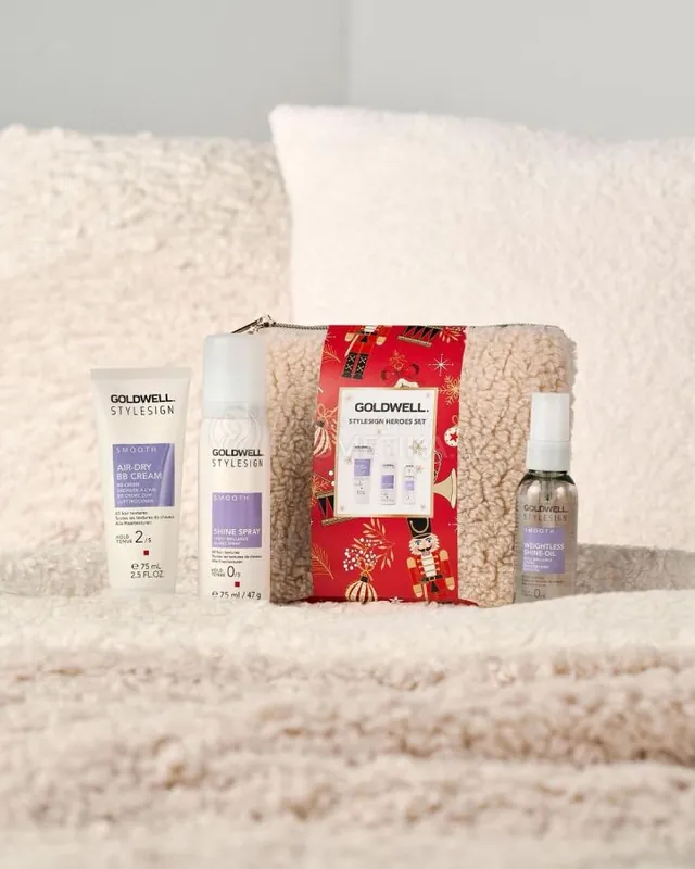 Kup Teď Goldwell Dualsenses Stylesign Heroes Set - Stylingový krém 75 ml + olej 50 ml + sprej pro lesk 75 ml Dárková sada