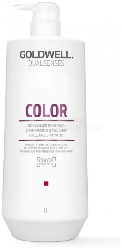 Časově Omezené Goldwell Dualsenses Color Brilliance Shampoo - Šampon pro barvené vlasy 1000 ml