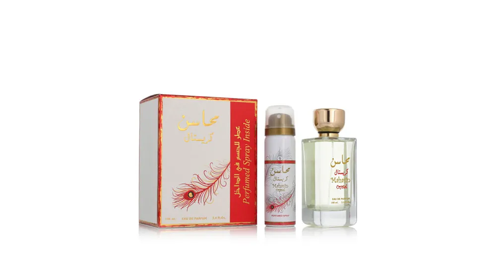 Aktuální Lattafa Mahasin Crystal EDP 100 ml + DEO ve spreji 75 ml W