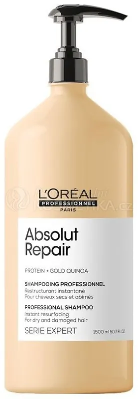 L´oréal Professionnel Serie Expert Absolut Repair Shampoo - Regenerační šampon pro poškozené vlasy 1500 ml Víkendová Akce