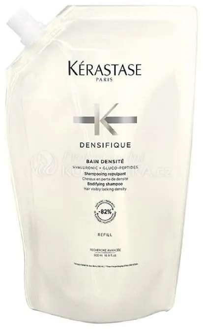 Přímo Od Výrobce Kérastase Densifique Bain Densité - Hydratační a zpevňující šamponová lázeň pro vlasy postradající hustotu 500 ml Náhradní náplň