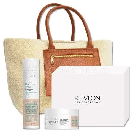 Aktuální Revlon Professional Restart Curls Set - Šampon 250 ml + maska 250 ml Dárková sada
